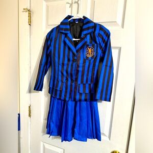 Enid Sinclair- Nevermore Academy Uniform NEW Childs cosplay outfit